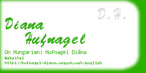 diana hufnagel business card