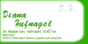 diana hufnagel business card